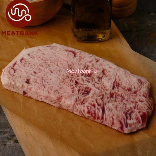 Gambar Daging Sapi Premium AUS YUU Sirloin Steak Wagyu Quality - 200 gr 1.5 cm dari Meatbank Jakarta Selatan Tokopedia