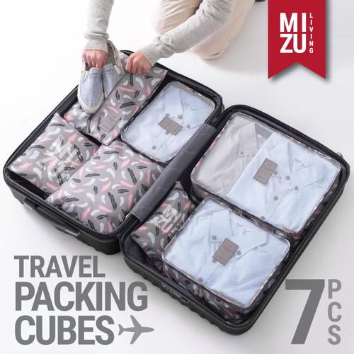 Jual SECRET POUCH Travel Packing Cubes 7in1 Bag Organizer Tas Koper