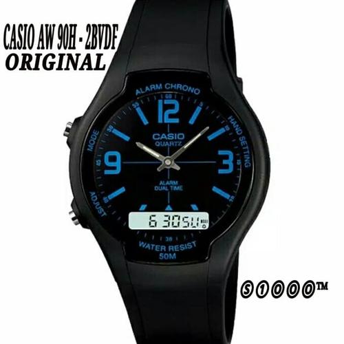Foto Produk CASIO AW-90H-2BVDF AW 90H 2BVDF ORIGINAL dari serbaserbi1000