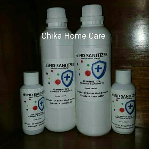 Foto Produk Alkohol 96% Steril merk Eknit Rumah Wangi 500 ml kualitas Foodgrade dari Chika Home Care