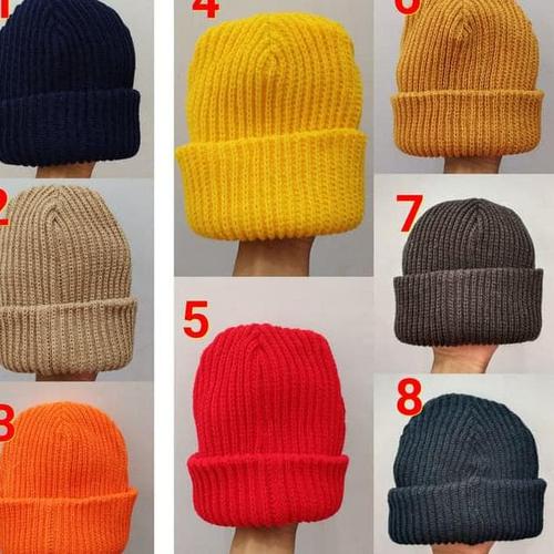 Jual BIG SALE BEANIE HAT KUPLUK RAJUT 