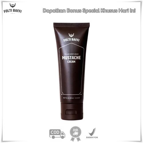 Foto Produk Folti Baffi Mustache Cream Penumbuh Brewok dan Jenggot Terbaik dari DELASHA STORE