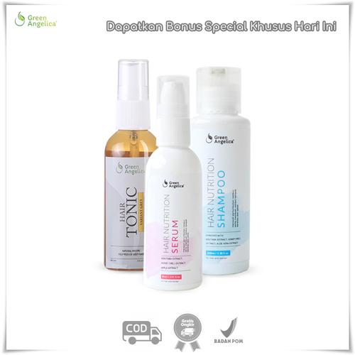 Foto Produk Green Angelica Uban Package Penghitam Rambut Ampuh, Aman & BPOM dari DELASHA STORE