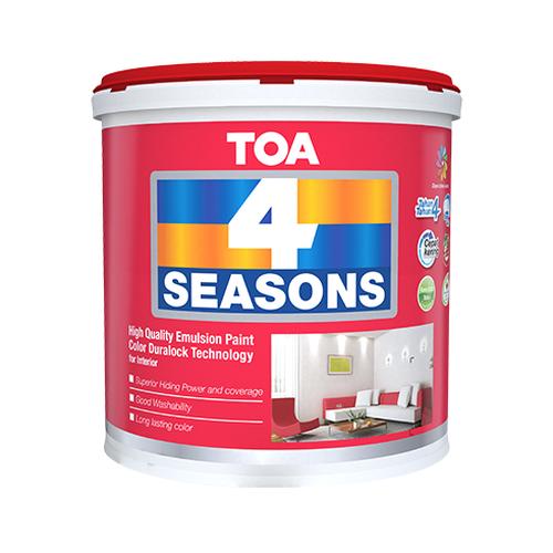 Jual Cat Tembok Toa 4 Seasons 4ss A1500 Putih 5kg Kota Tangerang Selatan Toko Cat Selaras 