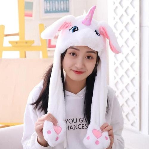 Jual Topi Unicorn Dancing Rabbit Bunny Hat Lucu Selebgram Artis ...