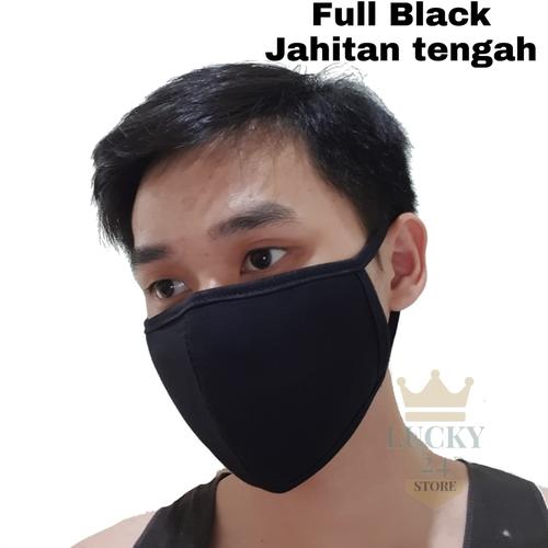Foto Produk Masker mulut Korea warna hitam *Bisa di cuci - Black dari Toko Lucky24