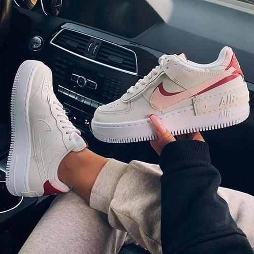 nike af1 shadow pink