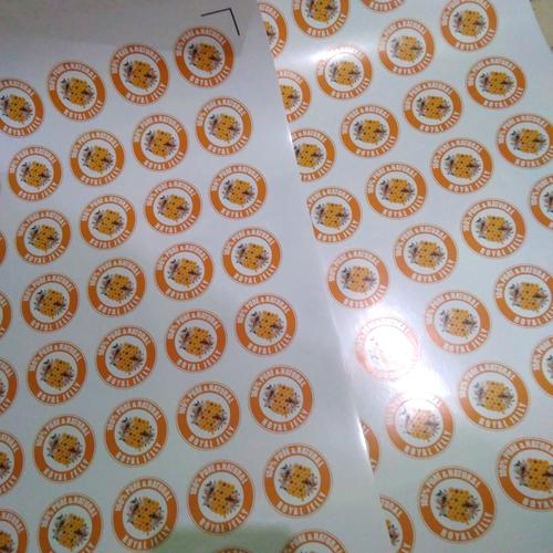 Jual Stiker Label bulat makanan atau minuman print and cut - pakai ...