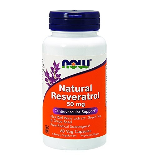 Foto Produk NOW Supplements, Natural Resveratrol plus Red Wine Extract, Green Tea dari Exborders