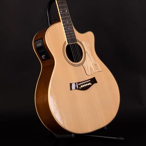 Foto Produk Gitar Akustik Elektrik EQ Tuner Mandalika DTS-01 Natural FULLSET dari sarabeautycare and music