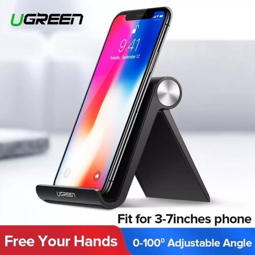Foto Produk Ugreen Phone Stand Holder Hp Tablet for Samsung Xiaomi iphone Small - Hitam dari Real Star