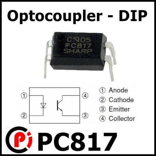 Jual Optocoupler Optoisolator PC817 EL817 Opto Coupler DIP PC 817