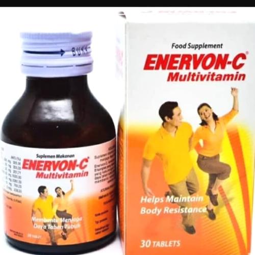 Gambar Enervon C Multivitamin Untuk Daya Tahan Tubuh dari Cindypromo shop Kota Tangerang Tokopedia