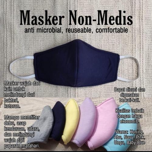 Foto Produk Masker kain 2 lapis dari hk collec