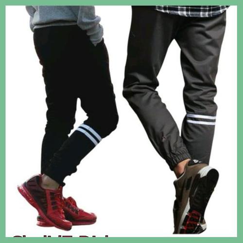 Promo Celana Jogger Strips Pants Naruto 