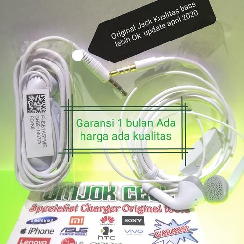 Foto Produk Headset Handsfree Earphone Samsung ori J1 J2 J3 J5 J7 Original 100% dari Omjok Acc