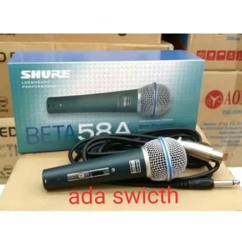 Jual Mic shure Beta 58A Grade A / mik 