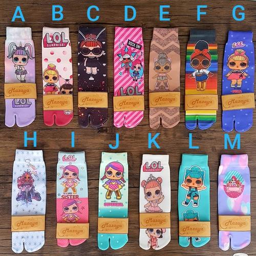 Foto Produk kaos kaki anak motif LOL dari mazaya bandung