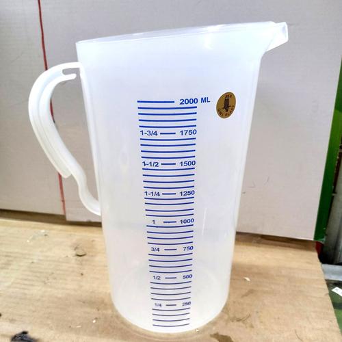 Foto Produk Gelas Ukur/Gelas Takar Plastik 2000ml(2Ltr) dari lapak_jovan