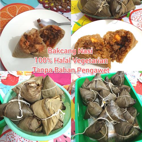 Foto Produk 1 buah Bakcang Nasi Vegetarian Halal dari Bstore86