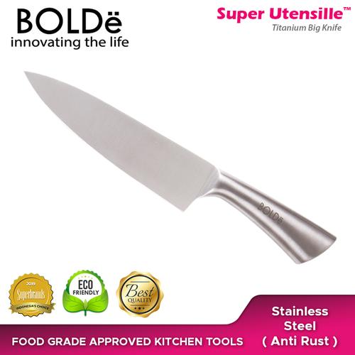 Foto Produk Pisau Besar BOLDe Super Knives Titanium BIG Knife - Pisau Dapur dari tokorida