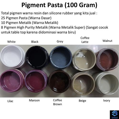 Jual Pigmen Resin 100 Gr Pewarna Resin Cat Epoxy Resin Bening
