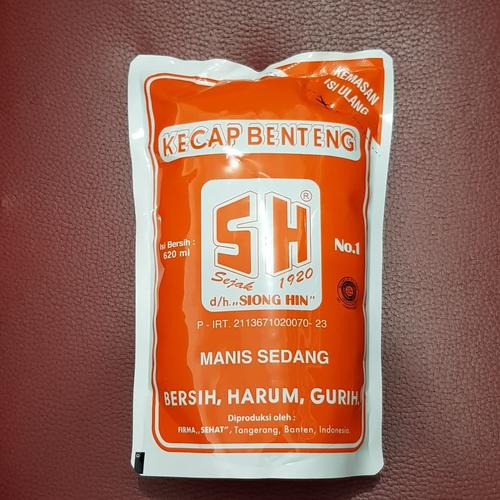 Foto Produk Kecap Manis SH (d/h Siong Hin) Refill 620ml dari Alat_Rumah_Tangga