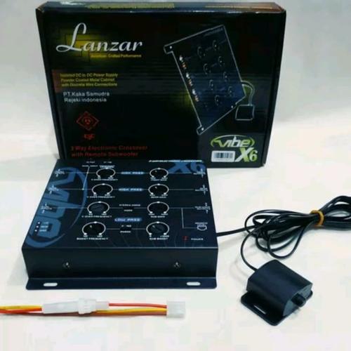 Foto Produk Crossover Aktif Lanzar Vibe X6 - New Lanzar Vibe X6 dari dinasti car audio