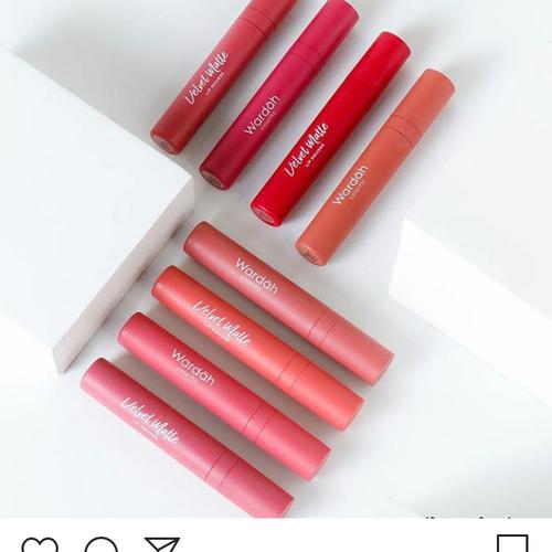 Gambar Wardah lipstik Colorfit Velvet Matte Lip Mousse dari BEAUTY LINE Kab. Jember Tokopedia