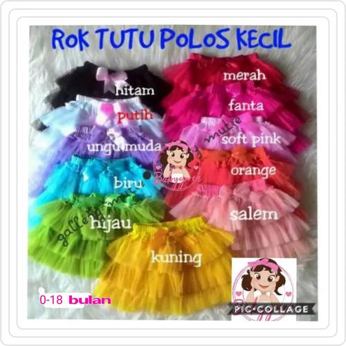 Foto Produk rok tutu polos untuk bayi anak 0-1 tahun - Hijau dari BabyGwen