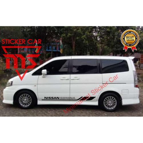 Jual promo stiker serena sticker mobil nissan serena striping body