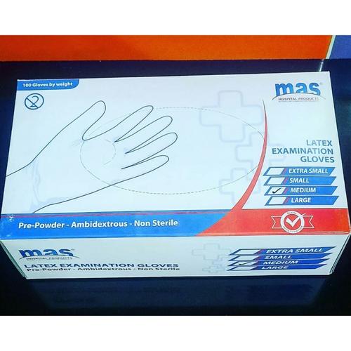 Foto Produk Sarung Tangan Medis/ Latex Examination Gloves Isi 1 dari B'gen Official Store