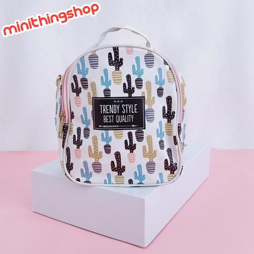 cactus mini backpack