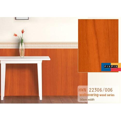 Promo Hyundae Fixpix Wallpaper Sticker Kayu HWN 22306 Wood Series 50cm