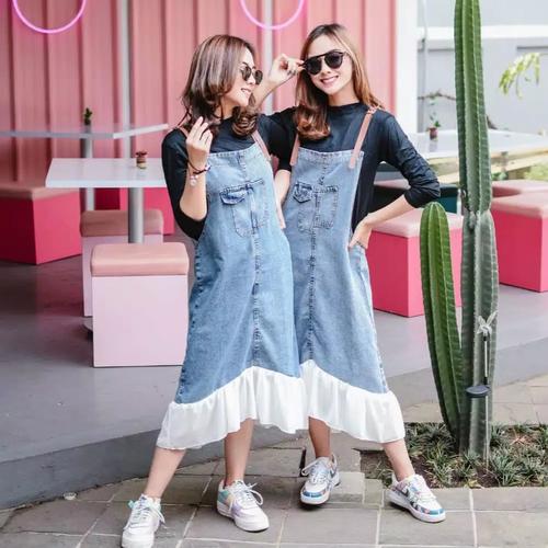 Jual Overall Washed Denim - Kota Bekasi 