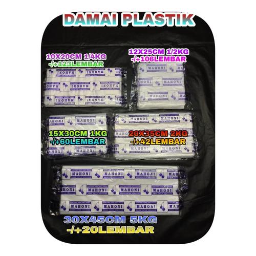Foto Produk HD Plastik Anti Panas/Plastik Kuah Anti Panas - 30x45, atp dari DAMAIPLASTIK
