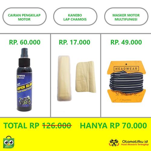 Foto Produk SUPER CLING PENGKILAP MOTOR MASKER MOTOR KANEBO OTOMOTIFKU TERMURAH dari Otomotifku Official