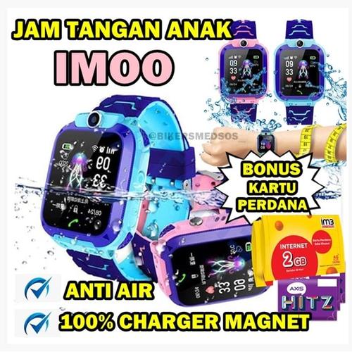 Jual Jam Tangan Anak Smart Watch Jam Imo Q12 Bisa Berenang Anti Air Aimo Jakarta Pusat Bikers Medsos Tokopedia
