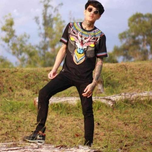 Foto Produk PROMO KAOS / T-SHIRT DISTRO LENGAN PENDEK HITAM BERGAMBAR CASUAL dari Arvian Mart