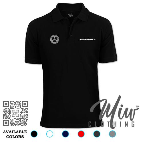 Foto Produk Kaos Polo Mercedes AMG Logo dari Miw Clothing