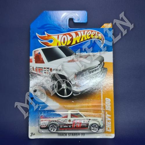 Foto Produk Hot Wheels Track Stars 11 Chevy 1500 White dari Mobil Keren
