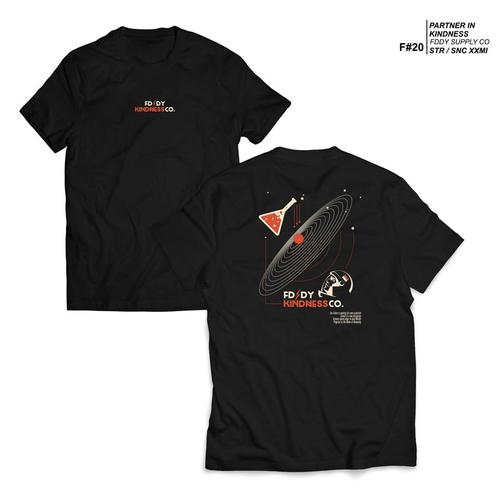 Foto Produk FRUDDY DUDDY - FDDY - KAOS HITAM - GEOSENTRIS - L dari Fruddy Duddy