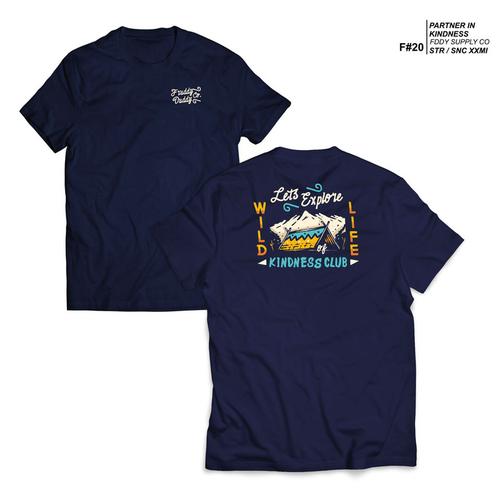 Foto Produk FRUDDY DUDDY - FDDY - KAOS NAVY - CAMP - L dari Fruddy Duddy