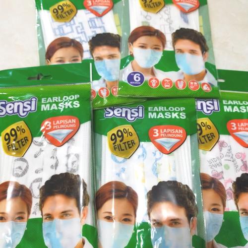 Foto Produk Sensi Masker isi 5 pcs dari JAshop88
