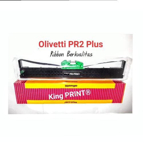 Foto Produk PITA RIBBON KATRIDGE OLIVETTI PR2 Plus/IMPORT - Hitam dari kingPrint