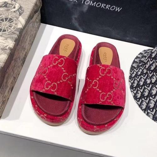 gucci lame slide