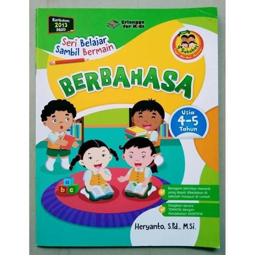 Jual Buku Seri Belajar Sambil Bermain Berbahasa 4 5 Tahun Erlangga Kota Surabaya Qaybookstore Tokopedia