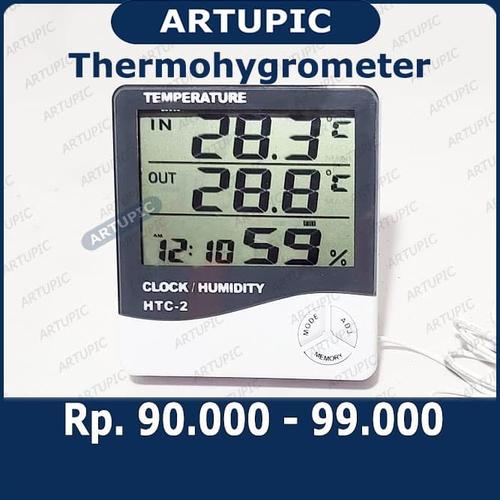 Jual Thermohygrometer Temperatur Pengukur Suhu Dan Kelembapan Udara Kandang Kota Tangerang Selatan Artupicperalatanpeternak Tokopedia