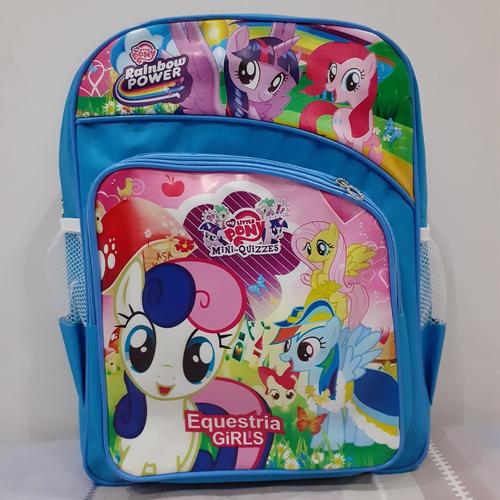 Foto Produk Tas Ransel Backpack motif anak Cowok Cewek Sekolah - Biru dari Winston Abadi Jaya