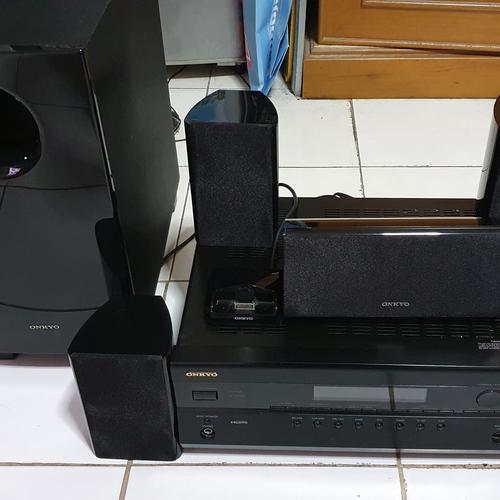 Onkyo Receiver Home Theater Fullset 